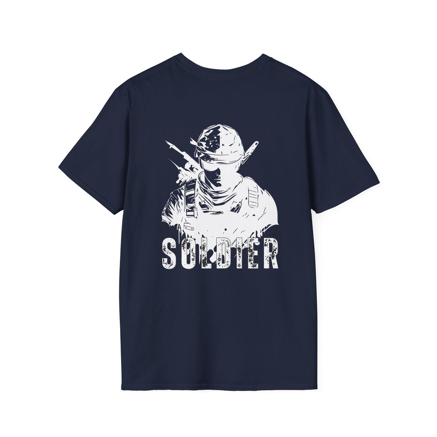 Soldier Graphic T-Shirt — Military Veteran Tribute Tee