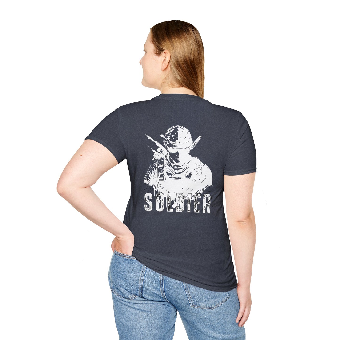 Soldier Graphic T-Shirt — Military Veteran Tribute Tee