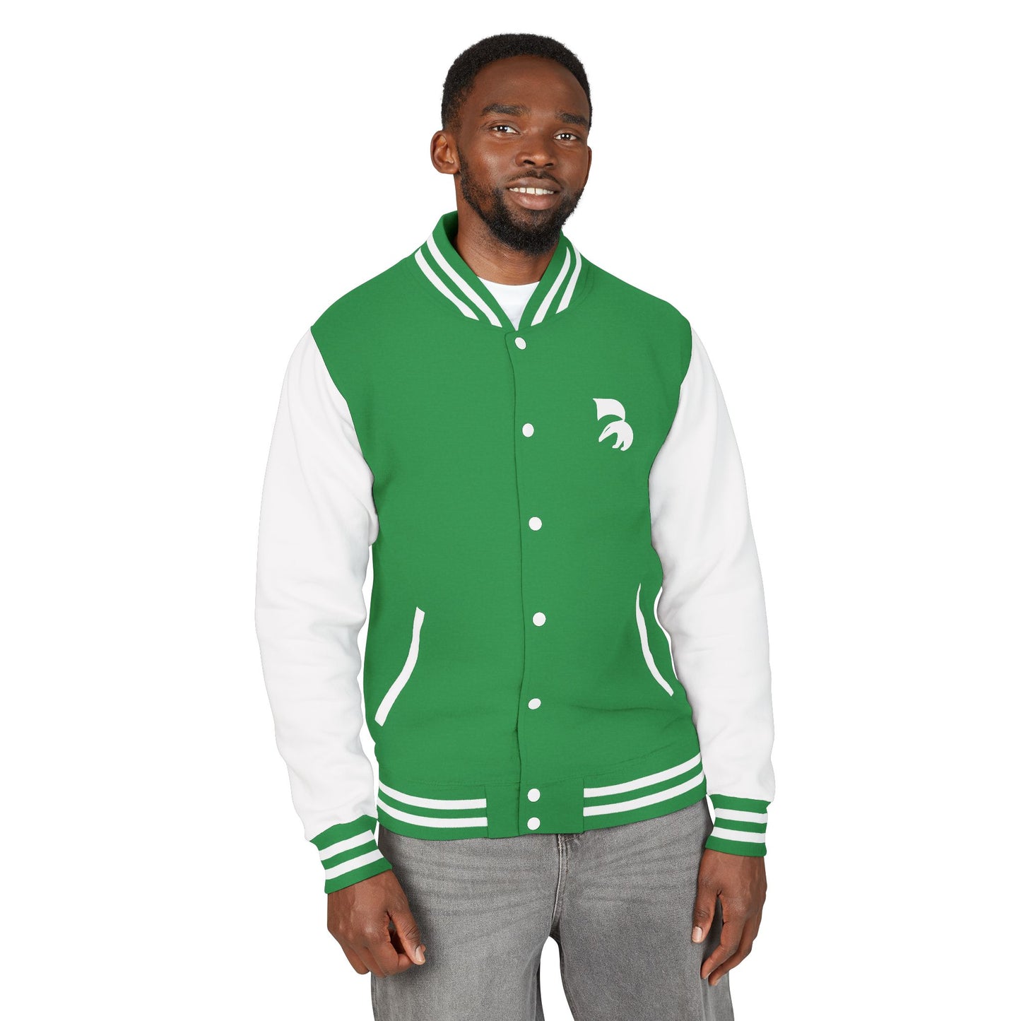 Letterman Jacket — "It's a New Day" Retro Varsity Jacket