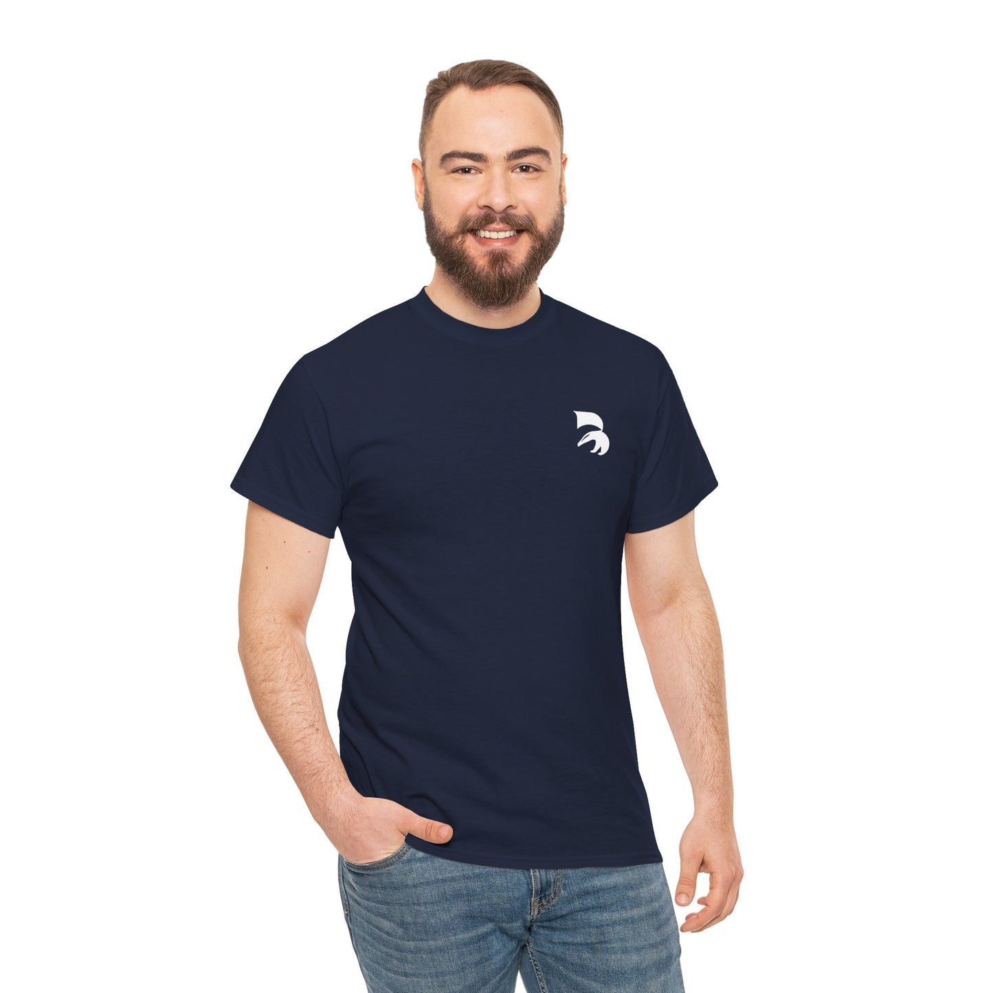 Spartan Helmet Chest Logo Tee