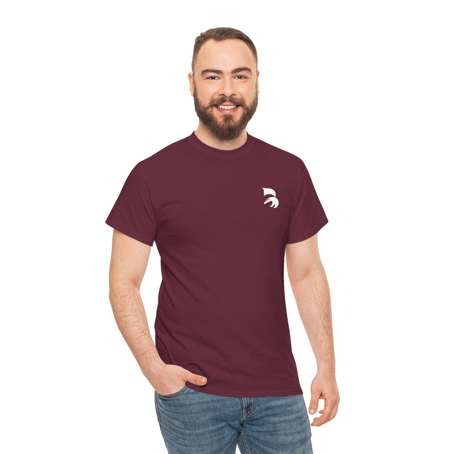 Spartan Helmet Chest Logo Tee