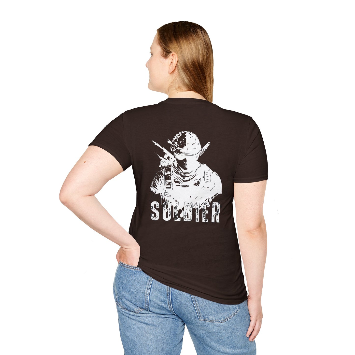 Soldier Graphic T-Shirt — Military Veteran Tribute Tee