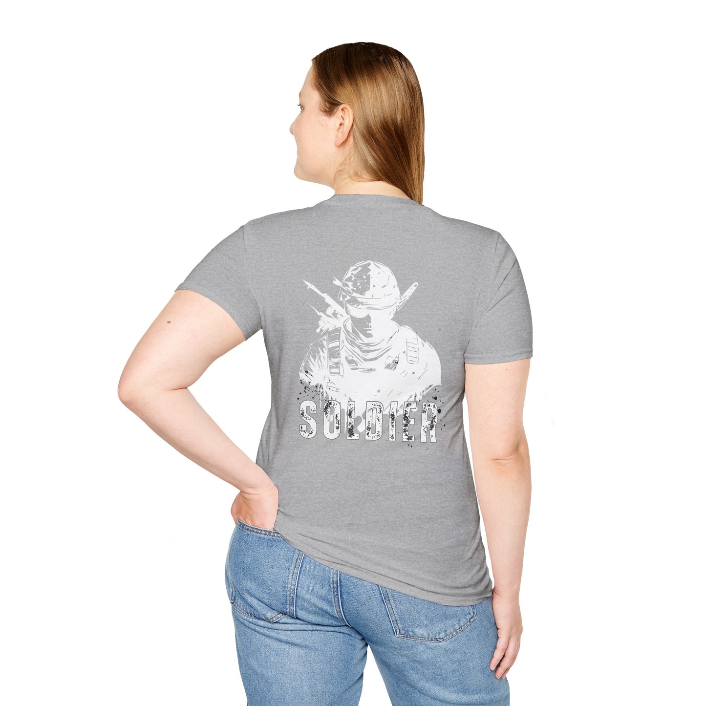 Soldier Graphic T-Shirt — Military Veteran Tribute Tee