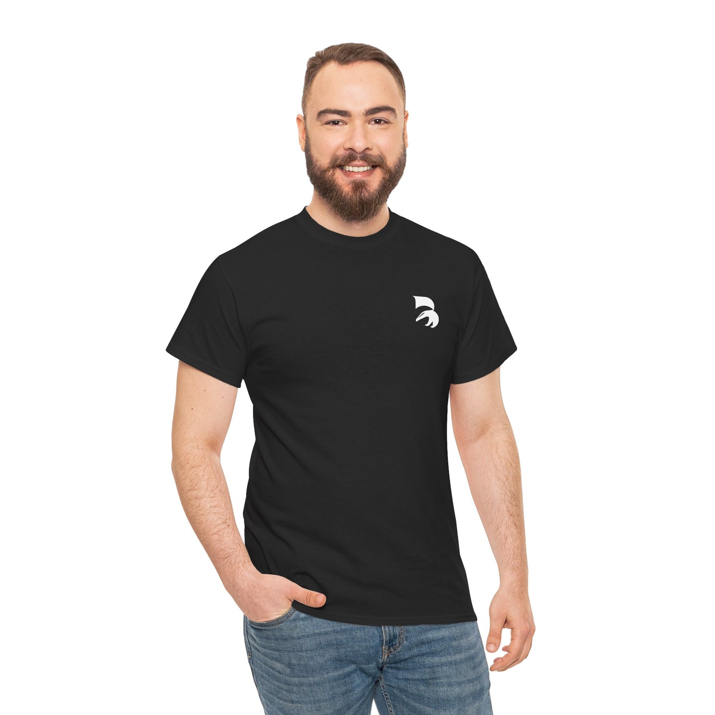 Spartan Helmet Chest Logo Tee