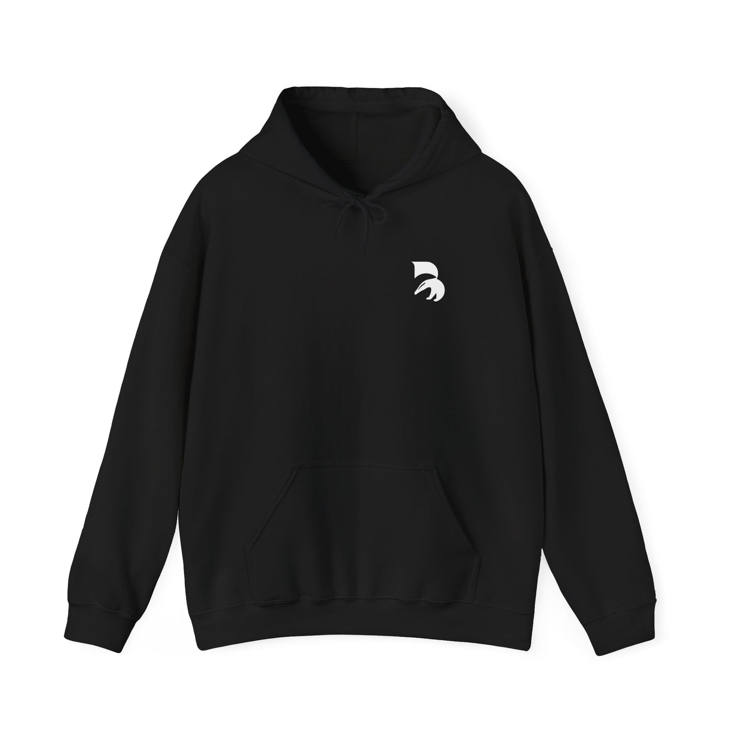 Baseball Retro Graphic Hoodie — Vintage Silhouette Batter Design