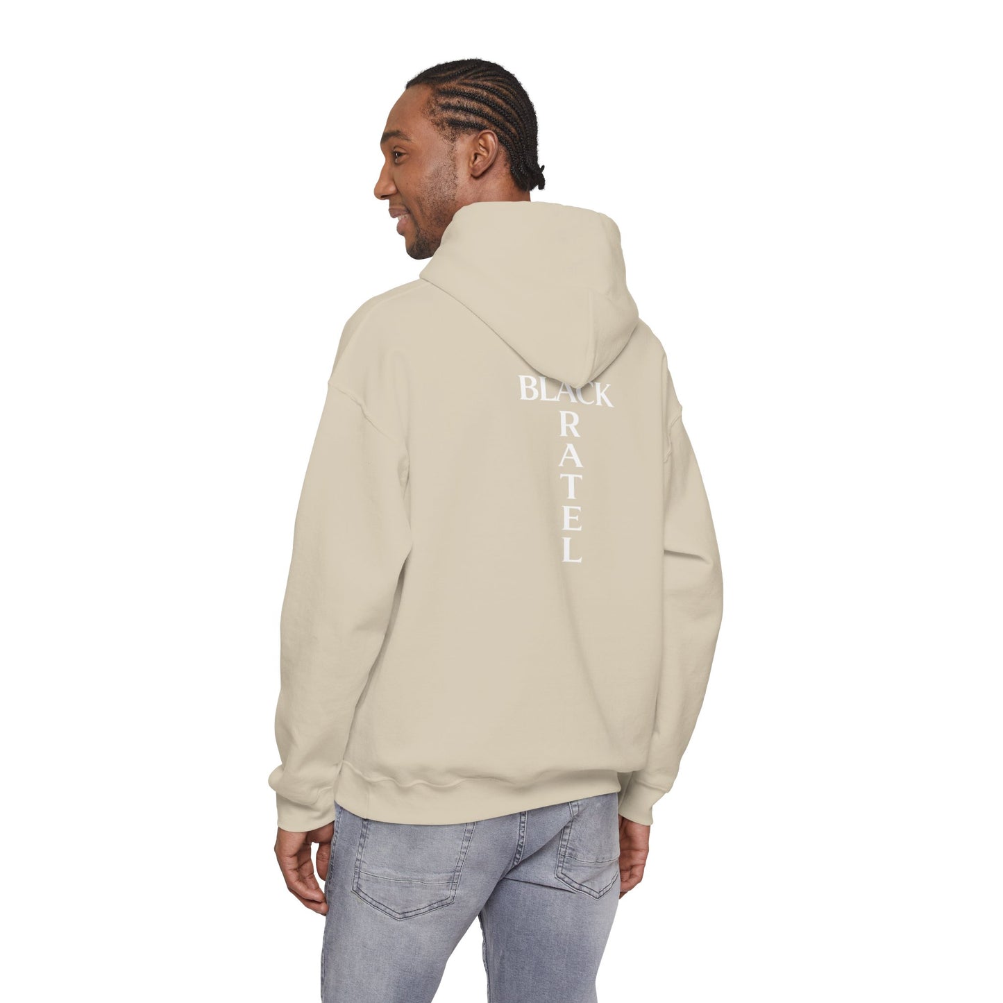 Baseball Retro Graphic Hoodie — Vintage Silhouette Batter Design