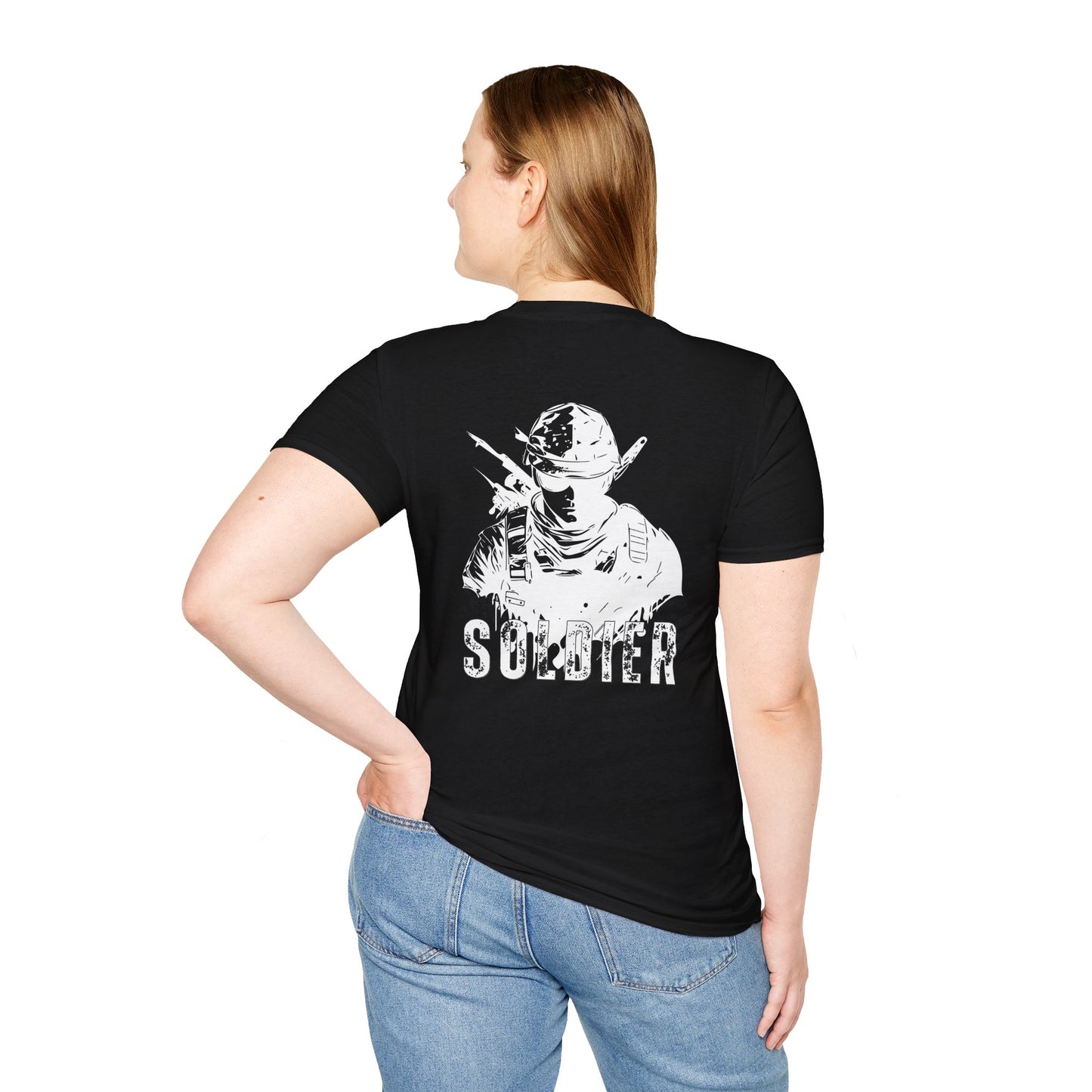 Soldier Graphic T-Shirt — Military Veteran Tribute Tee