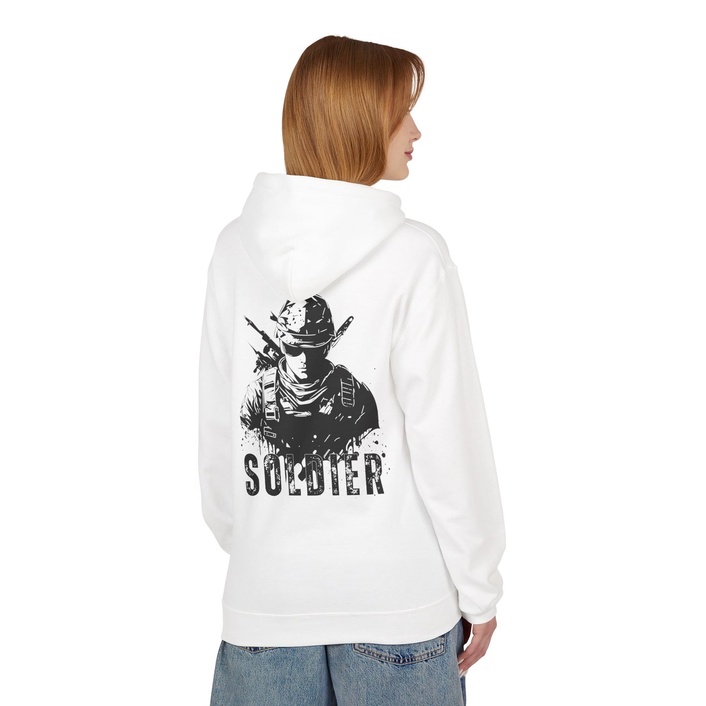 Soldier Graphic Hoodie — Military Veteran Tactical Hoodie