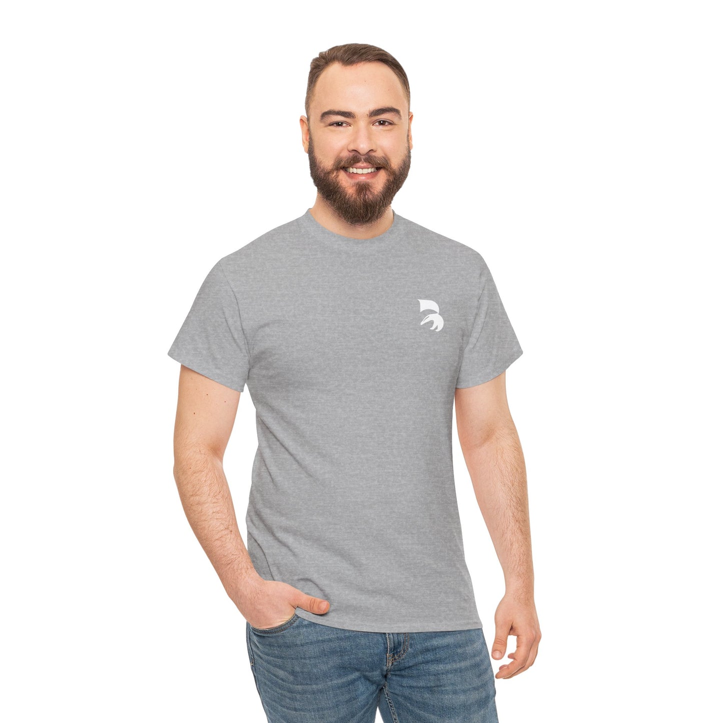 Spartan Helmet Chest Logo Tee