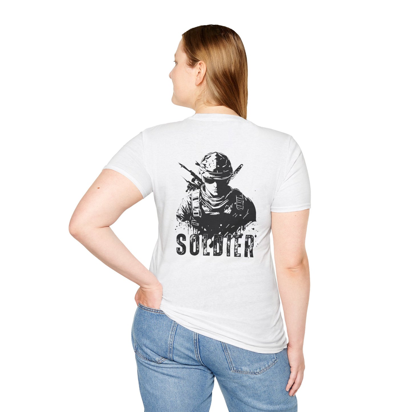 Soldier Graphic T-Shirt — Military Veteran Tribute Tee