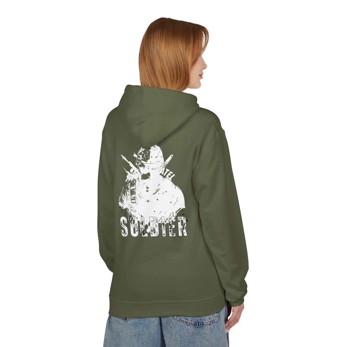 Soldier Graphic Hoodie — Military Veteran Tactical Hoodie