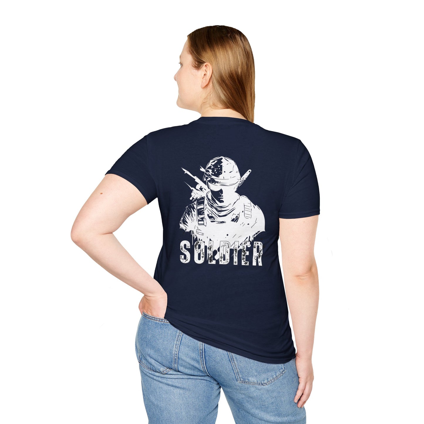 Soldier Graphic T-Shirt — Military Veteran Tribute Tee