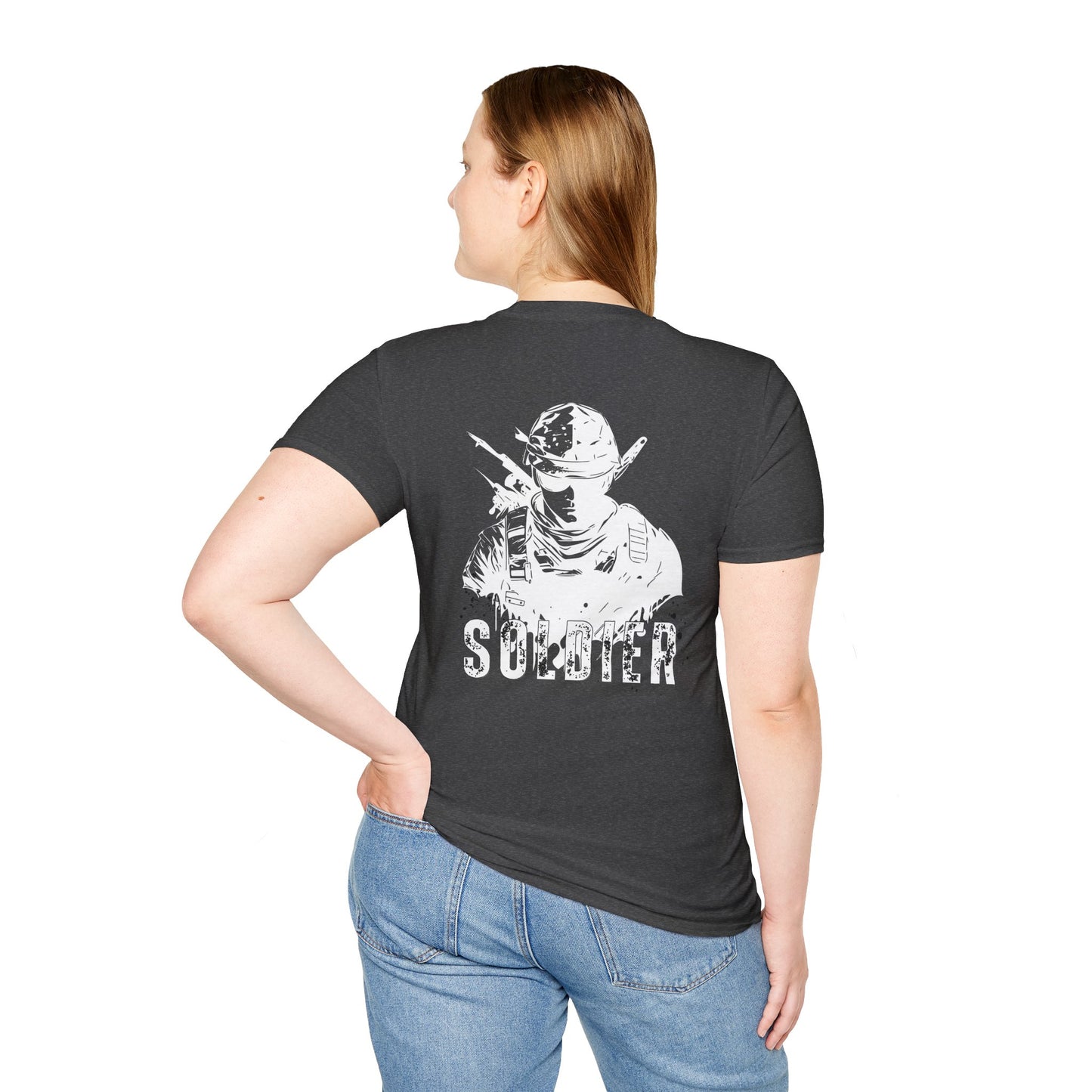 Soldier Graphic T-Shirt — Military Veteran Tribute Tee