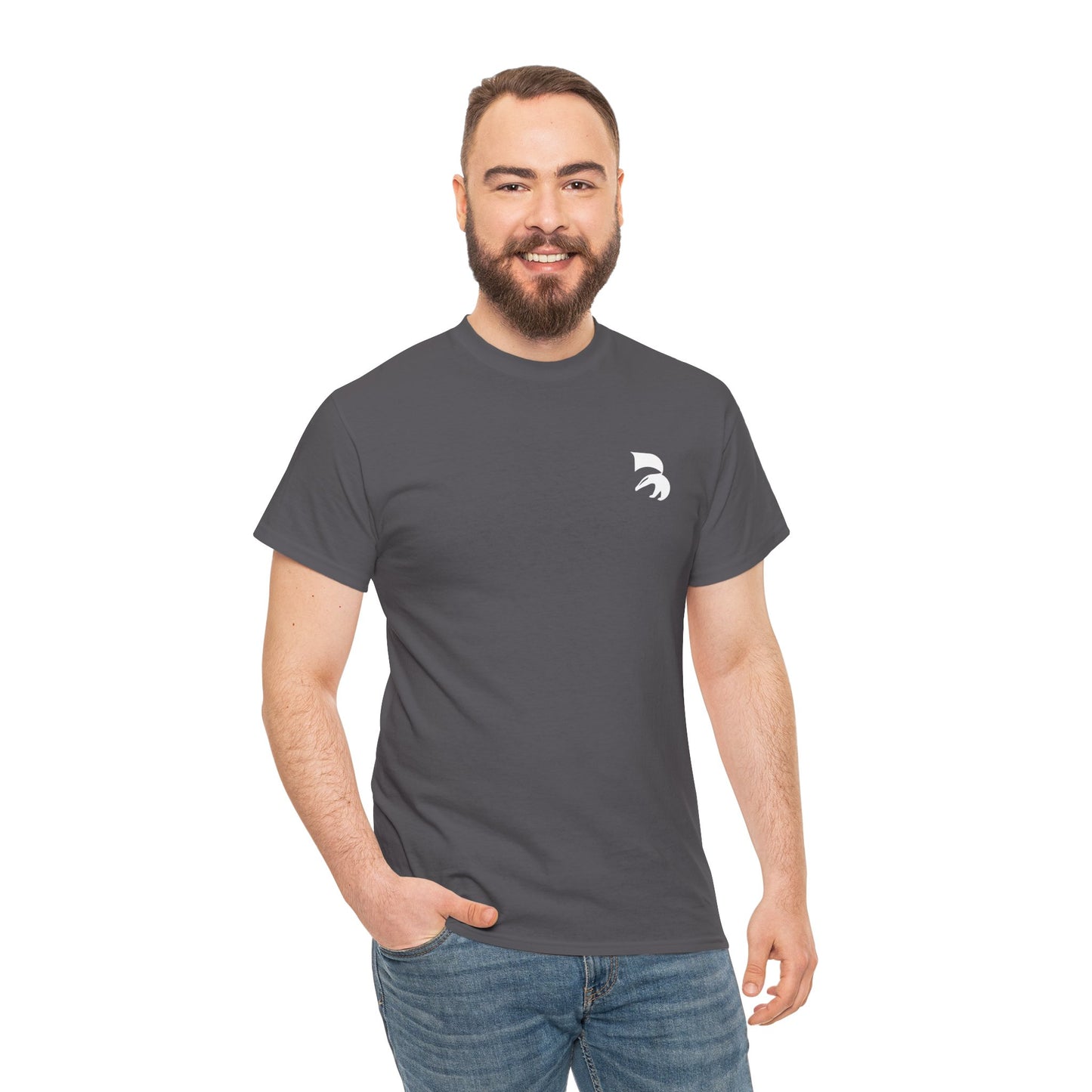 Spartan Helmet Chest Logo Tee