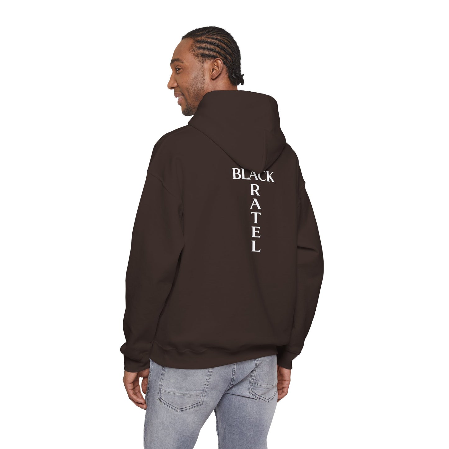 Baseball Retro Graphic Hoodie — Vintage Silhouette Batter Design