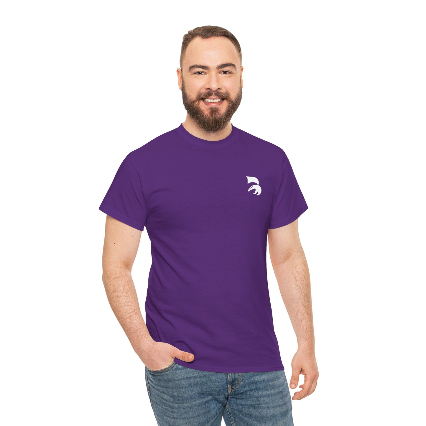 Spartan Helmet Chest Logo Tee
