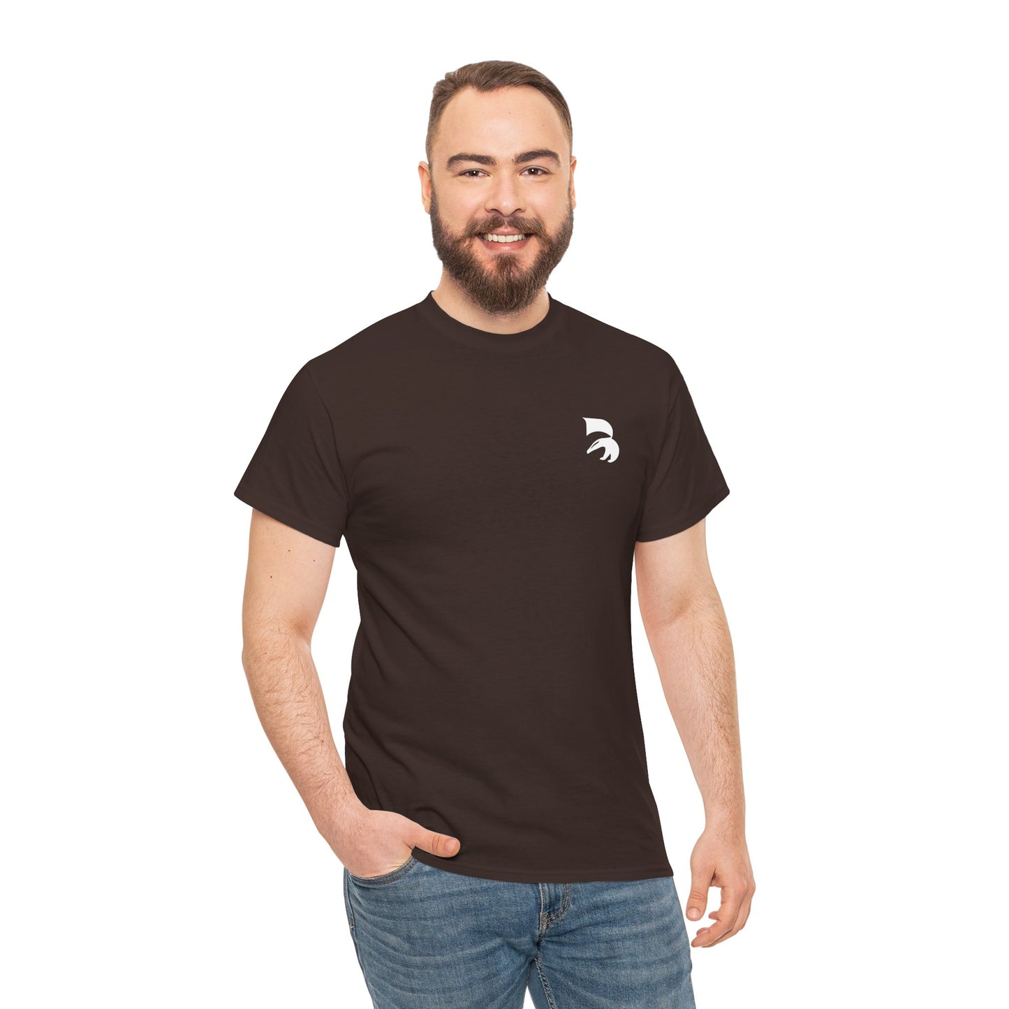 Spartan Helmet Chest Logo Tee